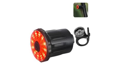 Feu arrière de vélo LED rechargeable USB à induction de frein intelligent