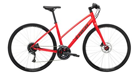 Produit reconditionné - vélo fitness trek fx 2 disc shimano acera/altus 9v 700 mm rouge viper 2023