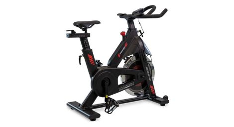 Vélo indoor bh vanquish cycling - roue d'inertie 20kg - frein à friction - poids max 150kg