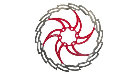 XLC Disque BR-X02 180 mm Rouge