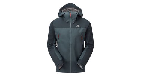 Mountain equipment giacca impermeabile saltoro blu uomo