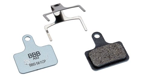 pair of bbb discstop coolfin organic pads for shimano dura ace ultegra 105 tiagra grx