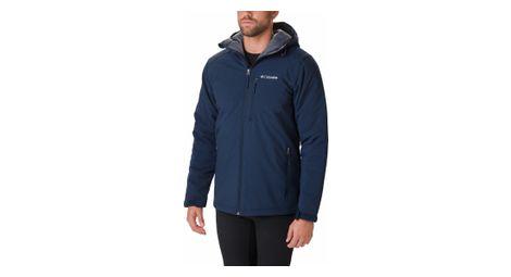 Veste softshell columbia gate racer bleu