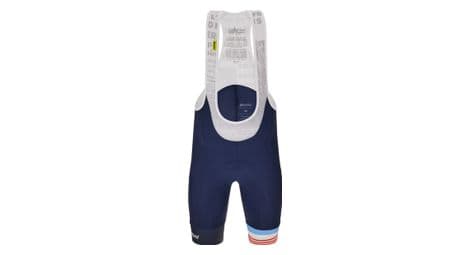 Cuissard court santini maillot jaune - m. ventoux bleu