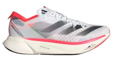 Adidas Adizero Adios Pro 3 Zapatillas Unisex Blanco Rojo