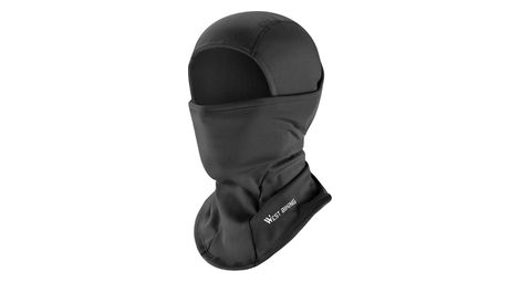 Cagoule visage complet protection chaude noir