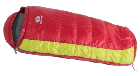 Sac de couchage momie SirJoseph duvet pour enfant Kiki duvet 85-gauche 85 cm-rouge citron vert