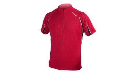 Endura maillot manches courtes rapido rouge