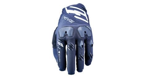 Five gloves e1 guantes largos negro / blanco