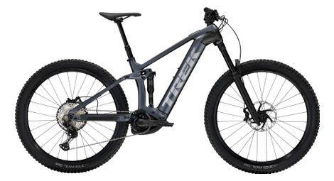 Vtt électrique tout-suspendu trek rail 9.7 shimano slx / xt 12v 750 wh 29 gris gén 4