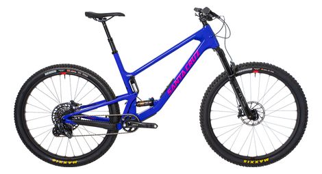 Prodotto ricondizionato - santa cruz tallboy5 carbon cc all mountain bike sram x01/gx eagle axs 12v 29'' ultra blue 2023 xxl / 193-201 cm