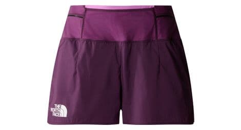 Pantalón corto para mujer the north face summit pacesetter 7,5cmmorado