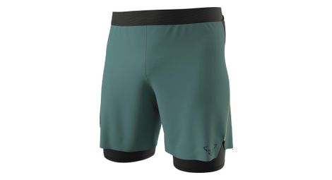 Pantalón corto azul dynafit alpine pro 2 en 1 para hombre