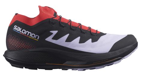 Salomon pulsar trail pro morado negro rojo hombres