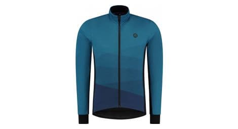 Veste velo hiver rogelli tarax - homme - bleu