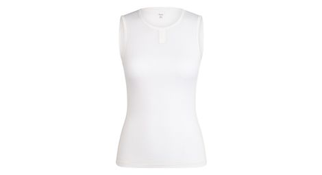 Sous maillot sans manches femme rapha lightweight blanc