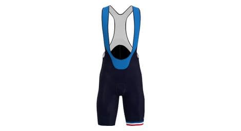 Cuissard court santini maillot jaune bonette bleu