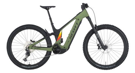 Scott Patron ST eRide 910 Shimano Deore 12V 800Wh 29'' Verde 2025 Mountain Bike elettrica a sospensione totale
