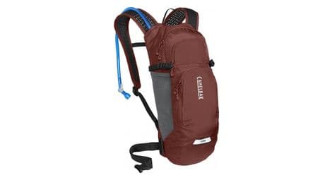 Sac d'hydratation camelbak lobo 9l + poche à eau 2l rouge brique / noir