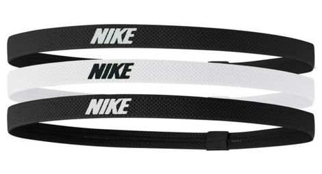 Cinta de la cabeza nike 2.0 elastic headband negro blanco