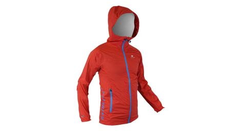 Veste impermeable raidlight raidshell mp rouge