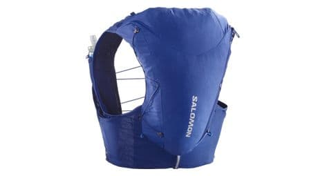 Bolsa de hidratación salomon adv skin 12 + flasks azul unisex