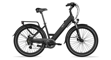 Vélo de ville electrique legend milano 26  14ah (504wh) 7v noir onyx