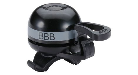 Fahrradklingel BBB EasyFit Deluxe Schwarz/Grau
