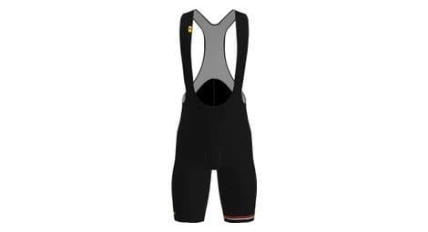 Cuissard court santini maillot jaune alpe d huez noir