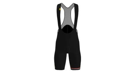 Cuissard court santini maillot jaune - alpe d'huez noir