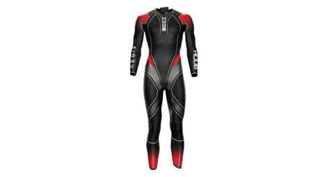 Traje de neopreno huub aegis x 3.5 negro / rojo