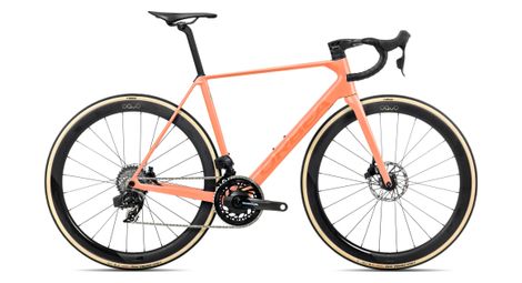 orbea orca m21eltd pwr road bike sram force etap axs 12s 700 mm orange cloud 2025