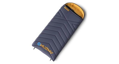 Husky Deckenschlafsack Gizmo 2024 -5°C Dunkelblau 220 x 90 cm - blau mit Orange
