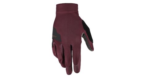 Gants longs leaat vtt 1.0 malbec violet