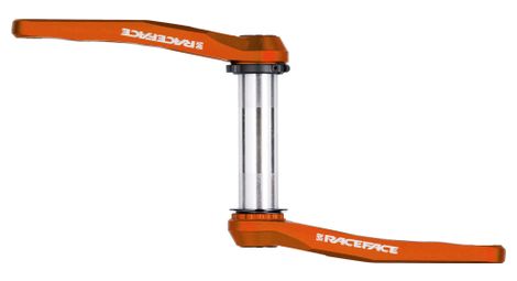 Manivelles race face atlas cinch direct mount axe 83mm orange  sans boitier