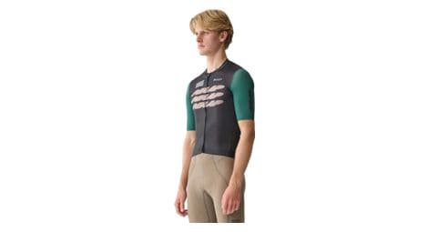 Maap eclipse pro air 2.0 short sleeve jersey zwart/groen