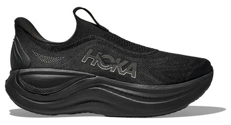 Zapatillas de recuperación hoka skyward laceless black, hombre