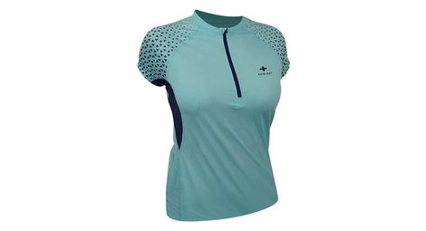 Maillot manches courtes femme raidlight r-light bleu clair