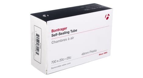 Bontrager self-sealing tubes 700x20-25c valve presta 48mm