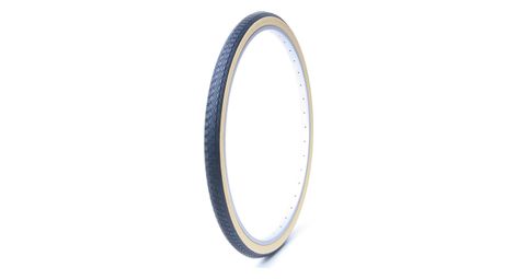 Pneu de ville hutchinson junior 22   x 1 3 8   tringle rigide noir beige