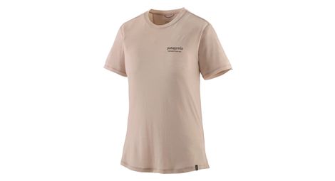 Patagonia Capilene Cool Merino Blend T-Shirt für Damen, beige