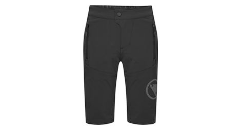 Pantaloncini da MTB Endura MT500JR Burner Nero per bambini