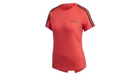 T-shirt femme adidas design 2 move 3-stripes