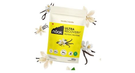 Boisson de récupération näak ultra recovery protein vanille - 500g