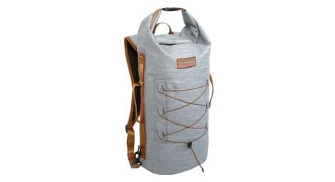 Sac à dos étanche urbain 20l tpu gris camel zulupack