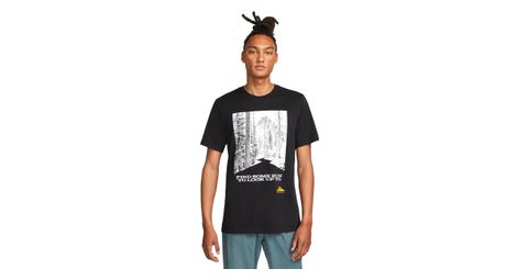 T shirt manches courtes nike dri fit trail noir