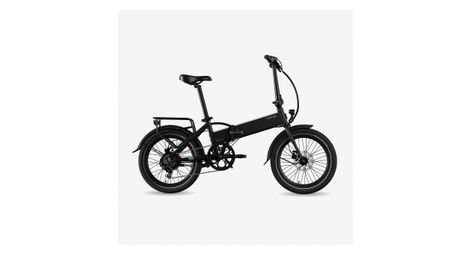 Legend monza vélo electrique pliant smart ebike roues de 20 pouces, freins disque hydraulique, batterie 36v 10.4ah sanyo-panasonic (374.4wh), noir onyx