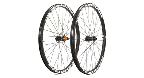 Paire de roues progress gp:01 nitro 29  blanc | boost 15x110/12x148 mm | 6 trous | shimano hg