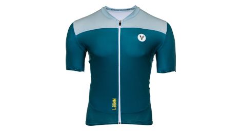 Maillot manches courtes lebram cenise turquoise
