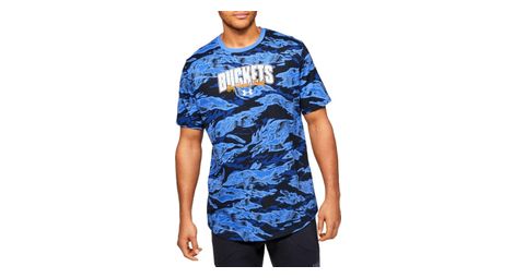 Under armour baseline verbiage tee 1351295-486, homme, bleu, t-shirts